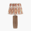 Inaya Natural Tapered Wood Table Lamp Base