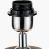 Esha Natural Conical Wood Table Lamp Base