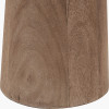Esha Natural Conical Wood Table Lamp Base