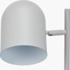 Finn Grey Metal Cloche Headed Table Lamp