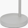 Finn Grey Metal Cloche Headed Table Lamp