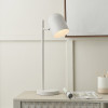Finn Grey Metal Cloche Headed Table Lamp