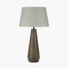 Arbor Verdi Gris Metal Conical Table Lamp Base