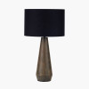 Arbor Verdi Gris Metal Conical Table Lamp Base