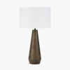 Arbor Verdi Gris Metal Conical Table Lamp Base