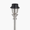 Auden Silver Metal Stick Table Lamp Base