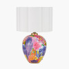 Matisse Multi Colour Ceramic Urn Table Lamp Base