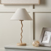 Palau Rattan Wave Table Lamp Base