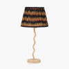 Palau Rattan Wave Table Lamp Base
