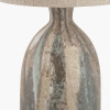 Palmino Brown Tall Organic Glass Bottle Table Lamp