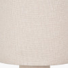 Mirissa White Slubby Handloom Fabric Table Lamp