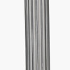Salvatore Antique Silver Metal Table Lamp Base with Malia 35cm Olive Green Mushroom Pleat Scalloped Tapered Lamp Shade