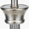 Salvatore Antique Silver Metal Table Lamp Base