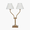 Tatiana Antique Brass Metal Table Lamp Base