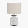 Nori Cream Crackle Ceramic Table Lamp