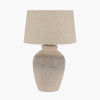 Rhone Ombre Sand Textured Tall Ceramic Table Lamp