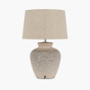 Rhone Ombre Sand Textured Ceramic Table Lamp