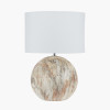 Viejo Natural Large Stone Effect Ceramic Table Lamp