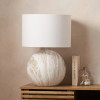 Viejo Grey Large Stone Effect Ceramic Table Lamp