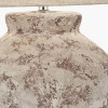 Vanda Clay Stone Textured Ceramic Table Lamp