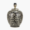 Florentine Grey and White Ceramic Table Lamp Base