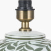 Laurel Olive Leaf Ceramic Table Lamp Base