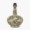 Maeve Green Floral Ceramic Table Lamp Base