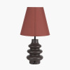 Aylin Bitter Chocolate Gourd Ceramic Table Lamp