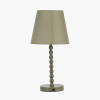 Sophia Olive Metal Bobble Table Lamp