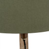 Avani Olive Glass Bottle Table Lamp