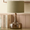 Avani Olive Glass Bottle Table Lamp