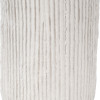 Ananya White Paper Mache and metal Textured Dome Table Lamp