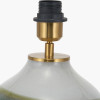 Juno Sage and Mist Ombre Glass Table Lamp