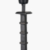 Everett Ribbed Metal Stick Table Lamp Base