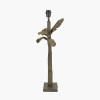 Bali Verdi Gris Metal Palm Tree Table Lamp Base