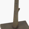 Bali Verdi Gris Metal Palm Tree Table Lamp Base