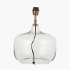 Corby Clear Glass Table Lamp Base