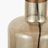Palmo Smoke Lustre Glass Bottle Table Lamp Base
