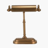 Ashford Antique Brass Metal Bankers Table Lamp