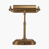 Ashford Antique Brass Metal Bankers Table Lamp