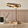 Ashford Antique Brass Metal Bankers Table Lamp