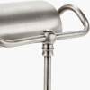 Ashford Antique Silver Metal Bankers Table Lamp