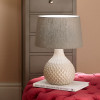 Rhea Grey Geo Ceramic Table Lamp