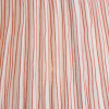 Captiva Grey Wash Mango Wood Table Lamp Base with Thiago 35cm Cinnamon Stripe Mushroom Pleat Tapered Lampshade