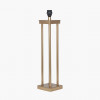 Langston Satin Brass Metal Column Table Lamp Base