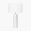 Marble and Gold Metal Tall Table Lamp
