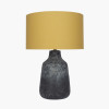 Vulcan Textured Volcanic Effect Grey Stoneware Table Lamp Base