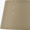 Chrysler Black Art Deco Hand Painted Table Lamp Base with Adelaide 40cm Taupe Tapered Cotton Mix Lampshade
