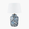 Fleur Blue Floral Ceramic Table Lamp