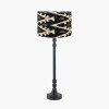 Rhode Table Base & Lars 30cm Black shade